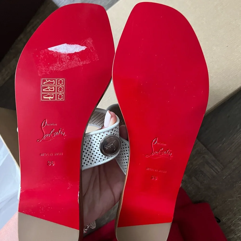 Christian Louboutin new Sandals size 6 - Picture 8 of 10